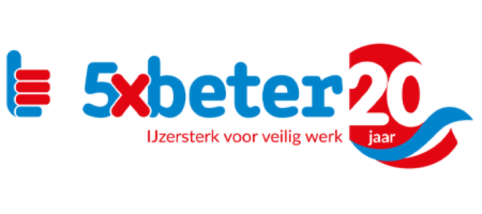 5xbeter 20 jaar:  2 decennia ijzersterk voor veilig werk in de metaal